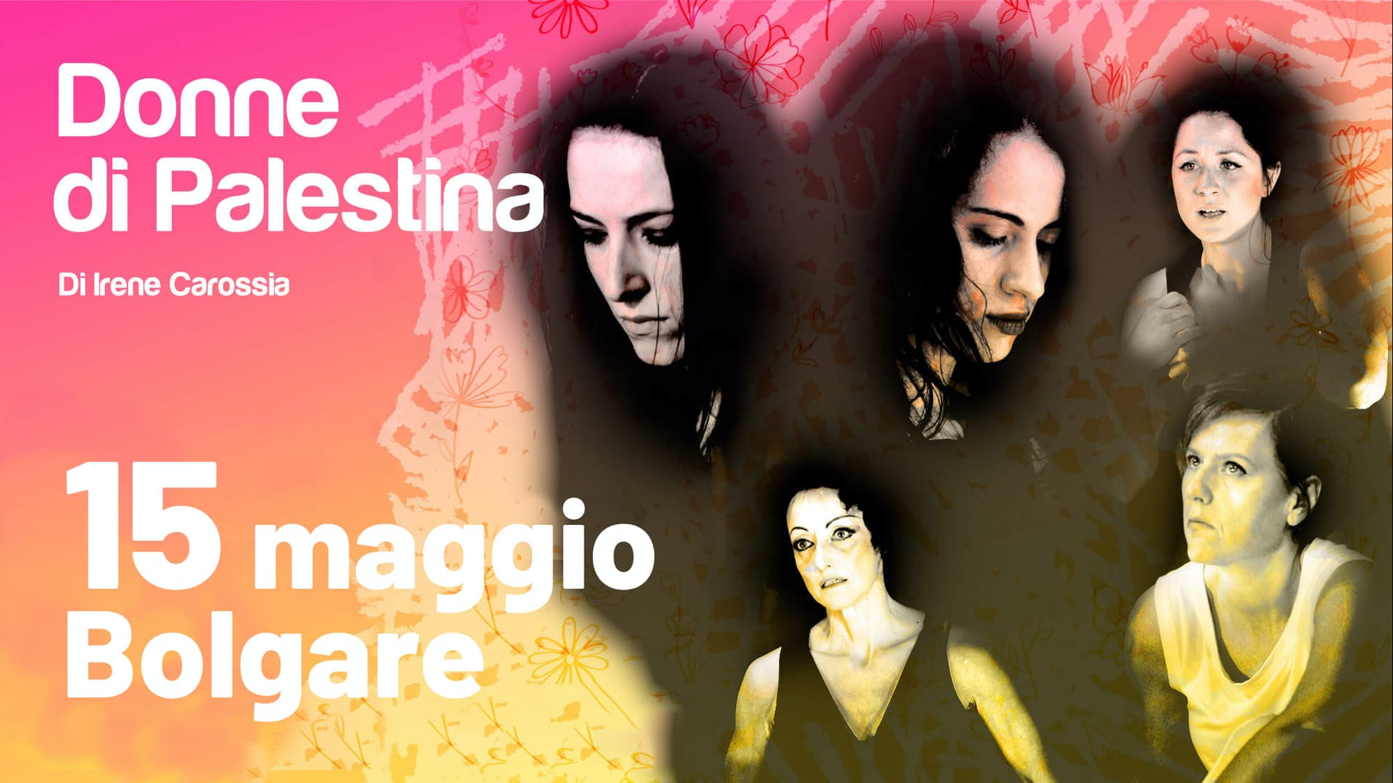 Spettacolo teatrale Donne di Palestina